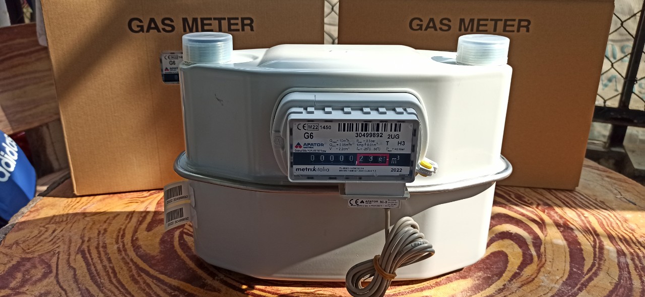 Gas meter G6 Metrix with pulse